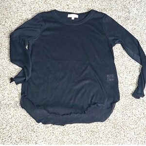 Philosophy Republic Clothing Black Knit Top